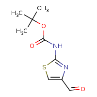 tert-butyl N-(4-formyl-1,3-thiazol-2-yl)carbamate