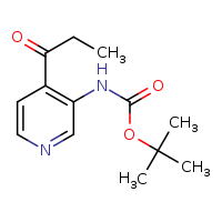 tert-butyl N-(4-propanoylpyridin-3-yl)carbamate