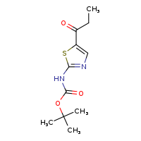 tert-butyl N-(5-propanoyl-1,3-thiazol-2-yl)carbamate