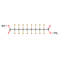 1,10-dimethyl 2,2,3,3,4,4,5,5,6,6,7,7,8,8,9,9-hexadecafluorodecanedioate