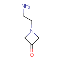 1-(2-aminoethyl)azetidin-3-one