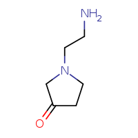 1-(2-aminoethyl)pyrrolidin-3-one
