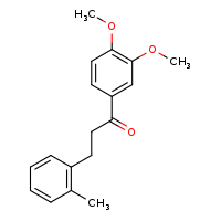 1-(3,4-dimethoxyphenyl)-3-(2-methylphenyl)propan-1-one
