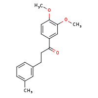 1-(3,4-dimethoxyphenyl)-3-(3-methylphenyl)propan-1-one