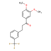 1-(3,4-dimethoxyphenyl)-3-[3-(trifluoromethyl)phenyl]propan-1-one