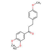 1-(3,4-dimethoxyphenyl)-3-(4-methoxyphenyl)propan-1-one