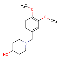 1-[(3,4-dimethoxyphenyl)methyl]piperidin-4-ol