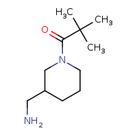 1-[3-(aminomethyl)piperidin-1-yl]-2,2-dimethylpropan-1-one