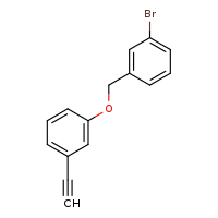 1-[(3-bromophenyl)methoxy]-3-ethynylbenzene