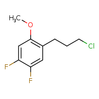 1-(3-chloropropyl)-4,5-difluoro-2-methoxybenzene