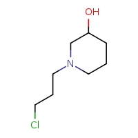 1-(3-chloropropyl)piperidin-3-ol