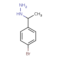 [1-(4-bromophenyl)ethyl]hydrazine