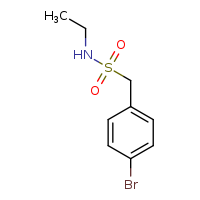 1-(4-bromophenyl)-N-ethylmethanesulfonamide