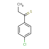 1-(4-chlorophenyl)propane-1-thione