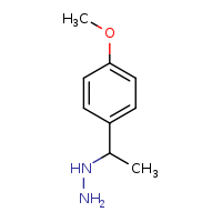 [1-(4-methoxyphenyl)ethyl]hydrazine