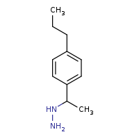 [1-(4-propylphenyl)ethyl]hydrazine