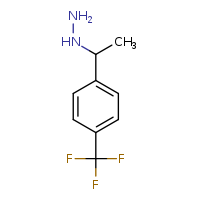 {1-[4-(trifluoromethyl)phenyl]ethyl}hydrazine