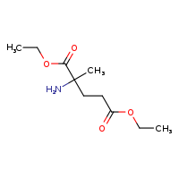 1,5-diethyl 2-amino-2-methylpentanedioate