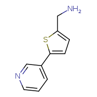 1-[5-(pyridin-3-yl)thiophen-2-yl]methanamine