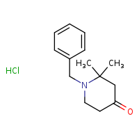 1-benzyl-2,2-dimethylpiperidin-4-one hydrochloride