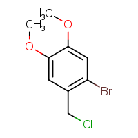 1-bromo-2-(chloromethyl)-4,5-dimethoxybenzene