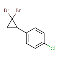 1-chloro-4-(2,2-dibromocyclopropyl)benzene