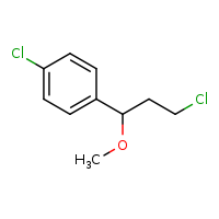1-chloro-4-(3-chloro-1-methoxypropyl)benzene
