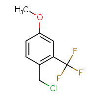 1-(chloromethyl)-4-methoxy-2-(trifluoromethyl)benzene