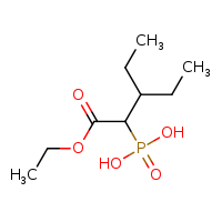 1-ethoxy-3-ethyl-1-oxopentan-2-ylphosphonic acid