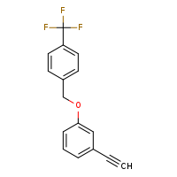 1-ethynyl-3-{[4-(trifluoromethyl)phenyl]methoxy}benzene