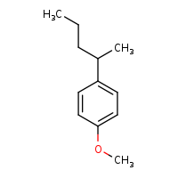 1-methoxy-4-(pentan-2-yl)benzene