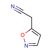 2-(1,2-oxazol-5-yl)acetonitrile
