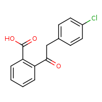 2-[2-(4-chlorophenyl)acetyl]benzoic acid