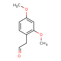 2-(2,4-dimethoxyphenyl)acetaldehyde