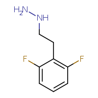 [2-(2,6-difluorophenyl)ethyl]hydrazine