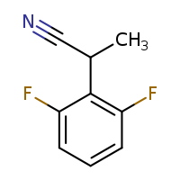 2-(2,6-difluorophenyl)propanenitrile