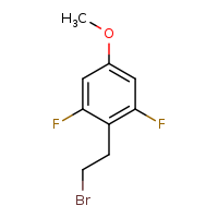 2-(2-bromoethyl)-1,3-difluoro-5-methoxybenzene