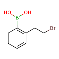 2-(2-bromoethyl)phenylboronic acid