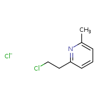 2-(2-chloroethyl)-6-methylpyridine chloride