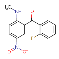 2-(2-fluorobenzoyl)-N-methyl-4-nitroaniline