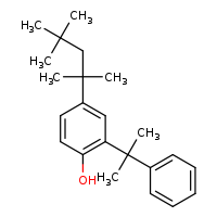 2-(2-phenylpropan-2-yl)-4-(2,4,4-trimethylpentan-2-yl)phenol