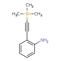 2-[2-(trimethylsilyl)ethynyl]aniline