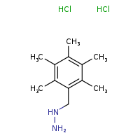 [(2,3,4,5,6-pentamethylphenyl)methyl]hydrazine dihydrochloride