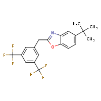 2-{[3,5-bis(trifluoromethyl)phenyl]methyl}-5-tert-butyl-1,3-benzoxazole
