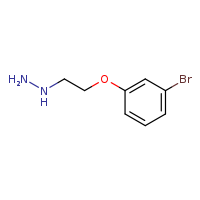 [2-(3-bromophenoxy)ethyl]hydrazine
