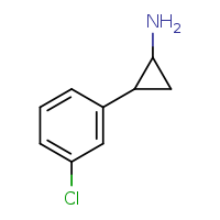 2-(3-chlorophenyl)cyclopropan-1-amine