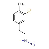 [2-(3-fluoro-4-methylphenyl)ethyl]hydrazine