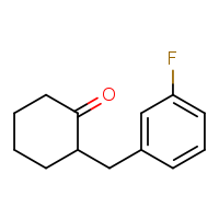 2-[(3-fluorophenyl)methyl]cyclohexan-1-one
