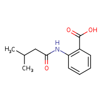 2-(3-methylbutanamido)benzoic acid