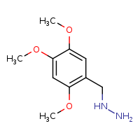 [(2,4,5-trimethoxyphenyl)methyl]hydrazine